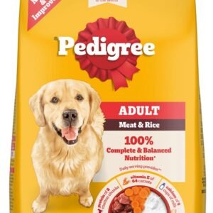Pedigree Adult Meat & Rice Dry Dog Food