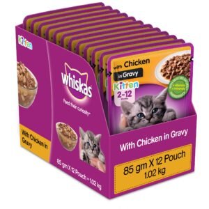 Whiskas Kitten Chicken Wet Cat Food